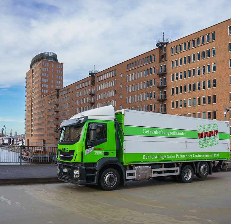 Bohnhoff Getränkelieferung an Hamburger Hafen